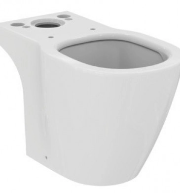 Стояща тоалетна чиния Connect Aquablade бяла